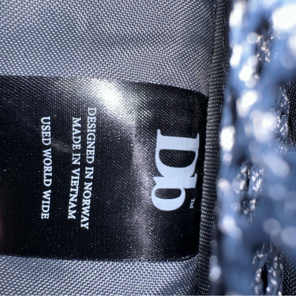 DB Travel Black Leather Backpack/Bag - Picture 2 of 4